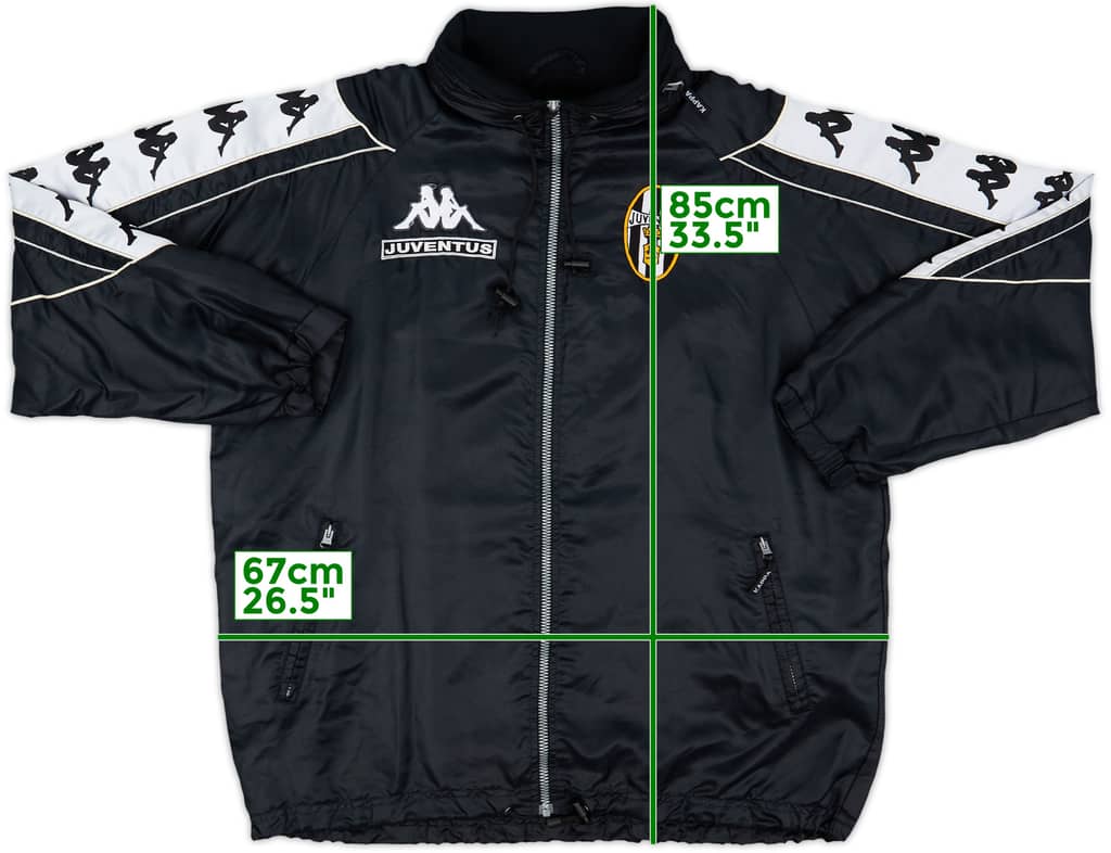 1999-00 Juventus Kappa Hooded Rain Jacket - 9/10 - (L)