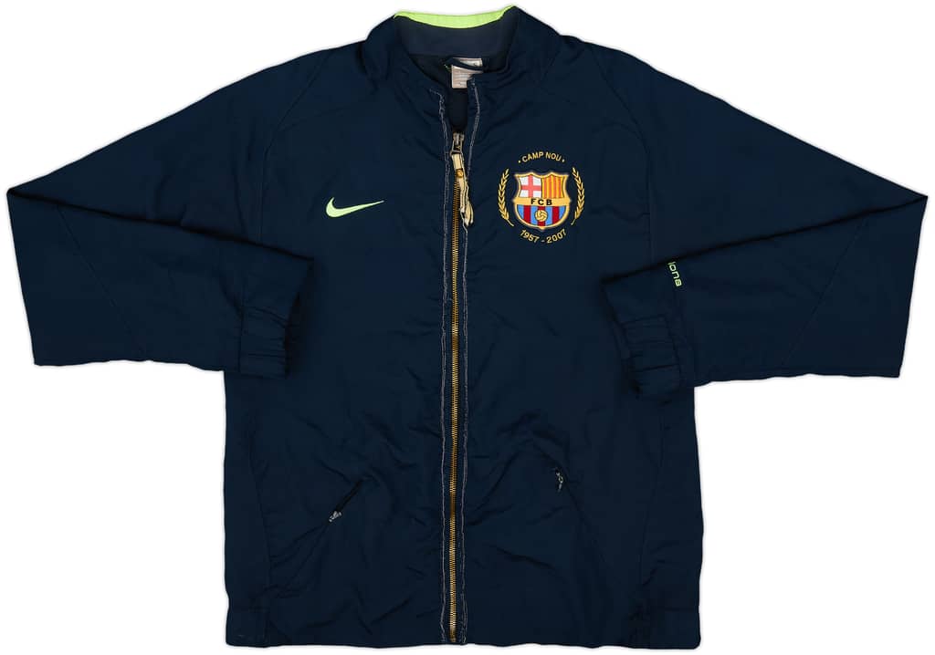 2007-08 Barcelona Nike Track Jacket - 6/10 - (S)