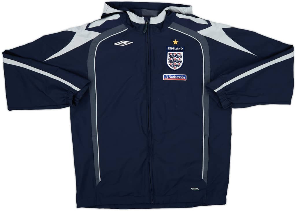 2007-09 England Umbro Track Jacket - 8/10 - (XL.Boys)