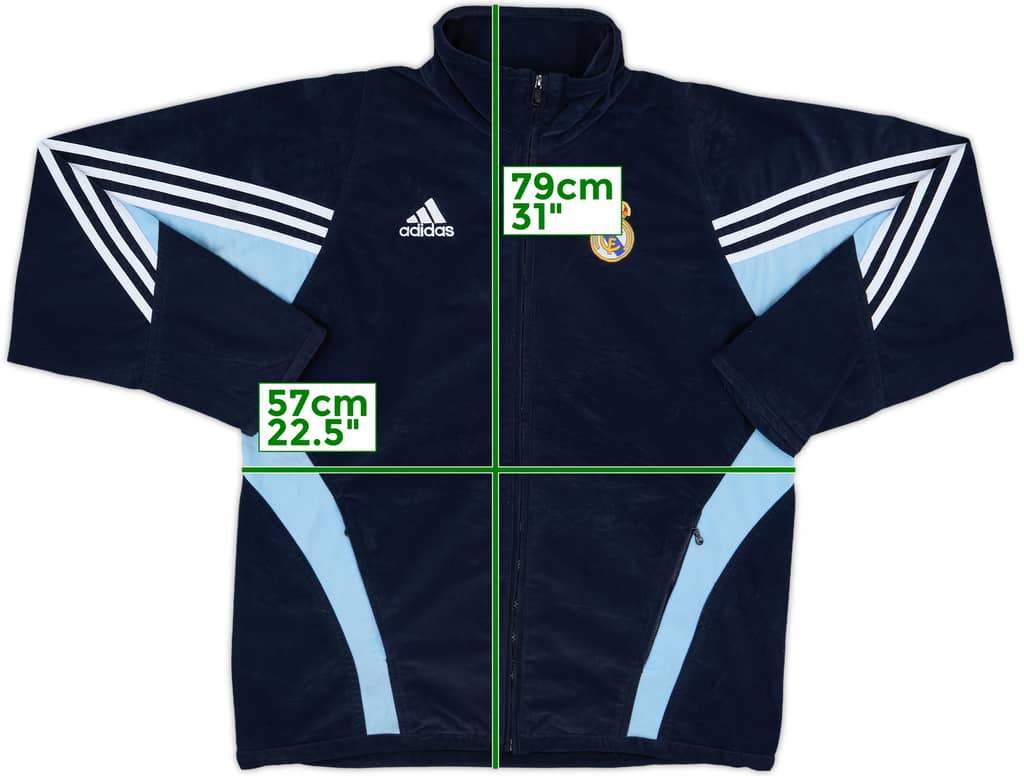 2003-04 Real Madrid adidas Track Jacket - 9/10 - (S)