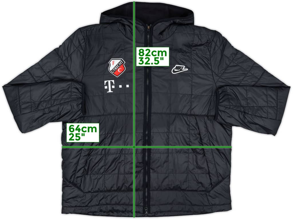 2021-22 FC Utrecht Nike Padded Bench Coat - 9/10 - (XL)