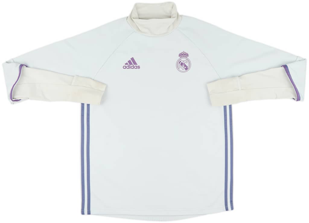 2016-17 Real Madrid adidas Drill Top - 7/10 - (M)