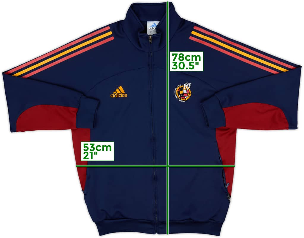 2000-02 Spain adidas Track Jacket - 6/10 - (M)