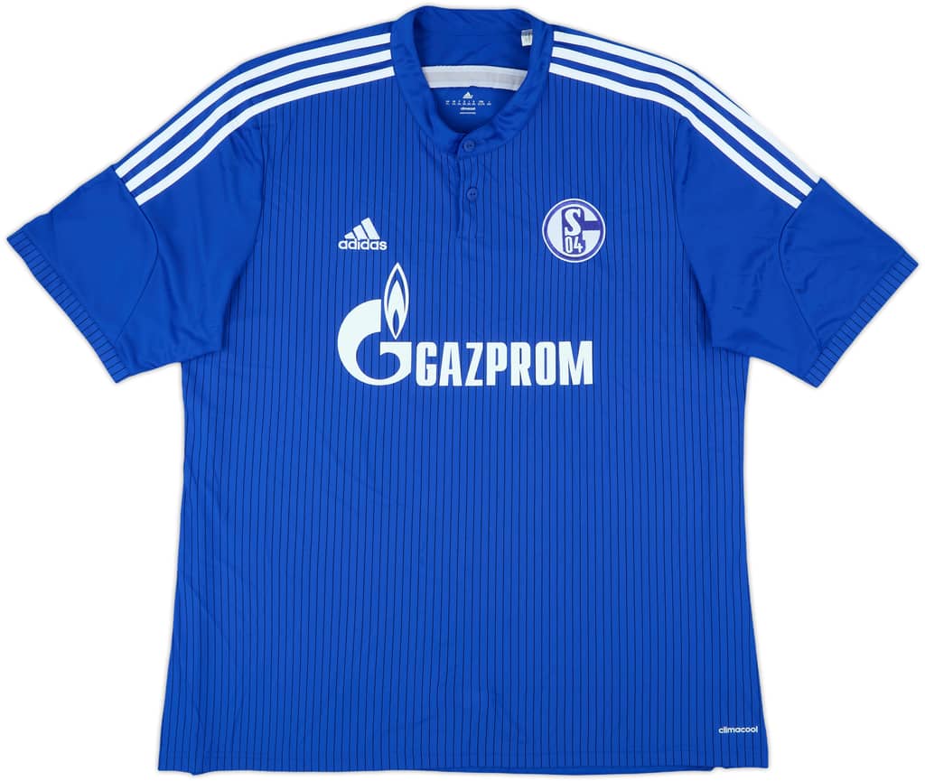2014-16 Schalke Home Shirt - 8/10 - (XXL)
