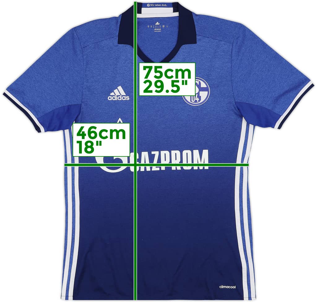 2016-18 Schalke Home Shirt - 9/10 - (S)
