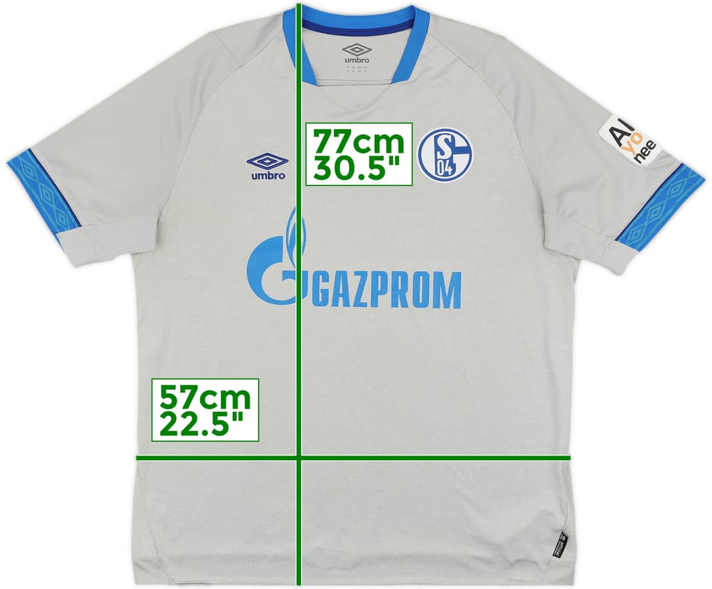 2018-19 Schalke Away Shirt - 9/10 - (XL)