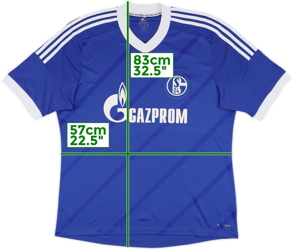 2012-14 Schalke Home Shirt - 7/10 - (XL)