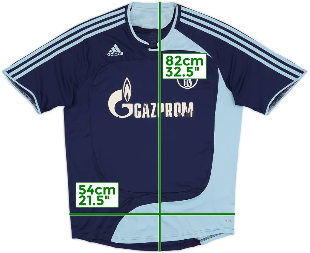 2007-08 Schalke European Home Shirt - 4/10 - (L)