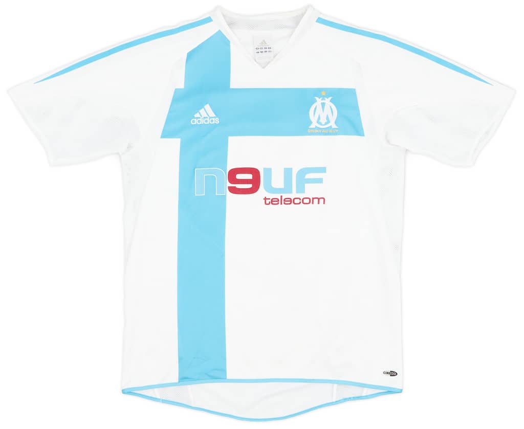 2004-05 Olympique Marseille Home Shirt - 8/10 - (XL.Boys)
