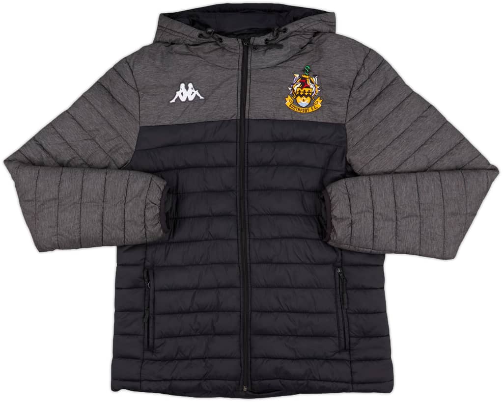 2018-19 Southport Kappa Padded Bench Coat - 9/10 - (L)