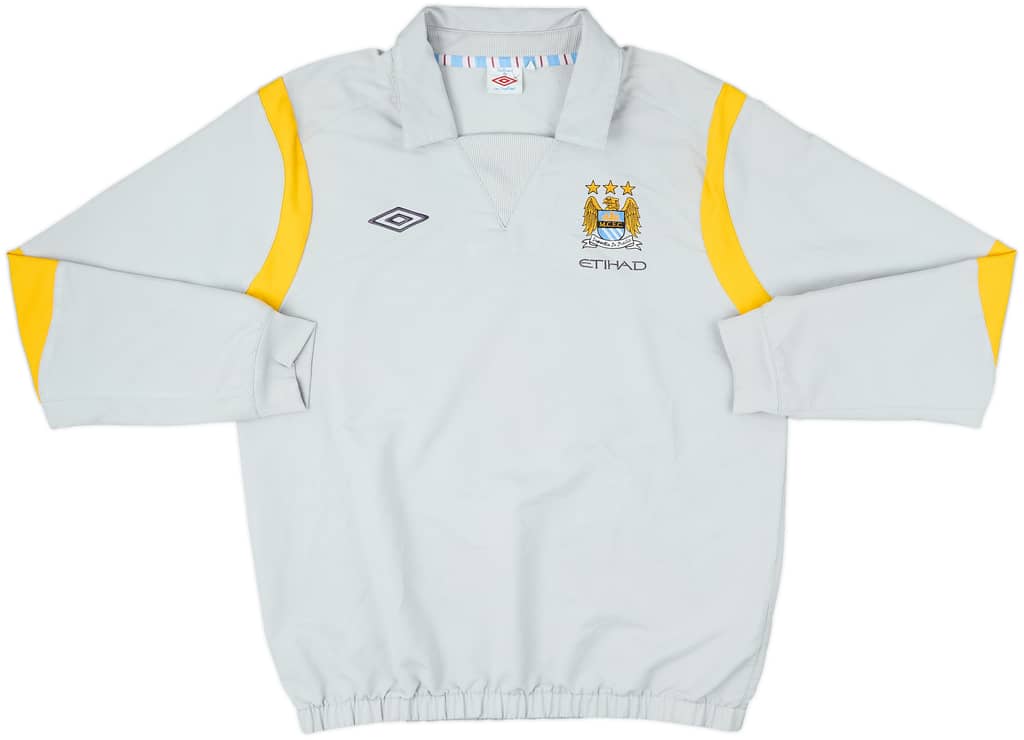 2010-11 Manchester City Umbro Drill Top - 8/10 - (XL)