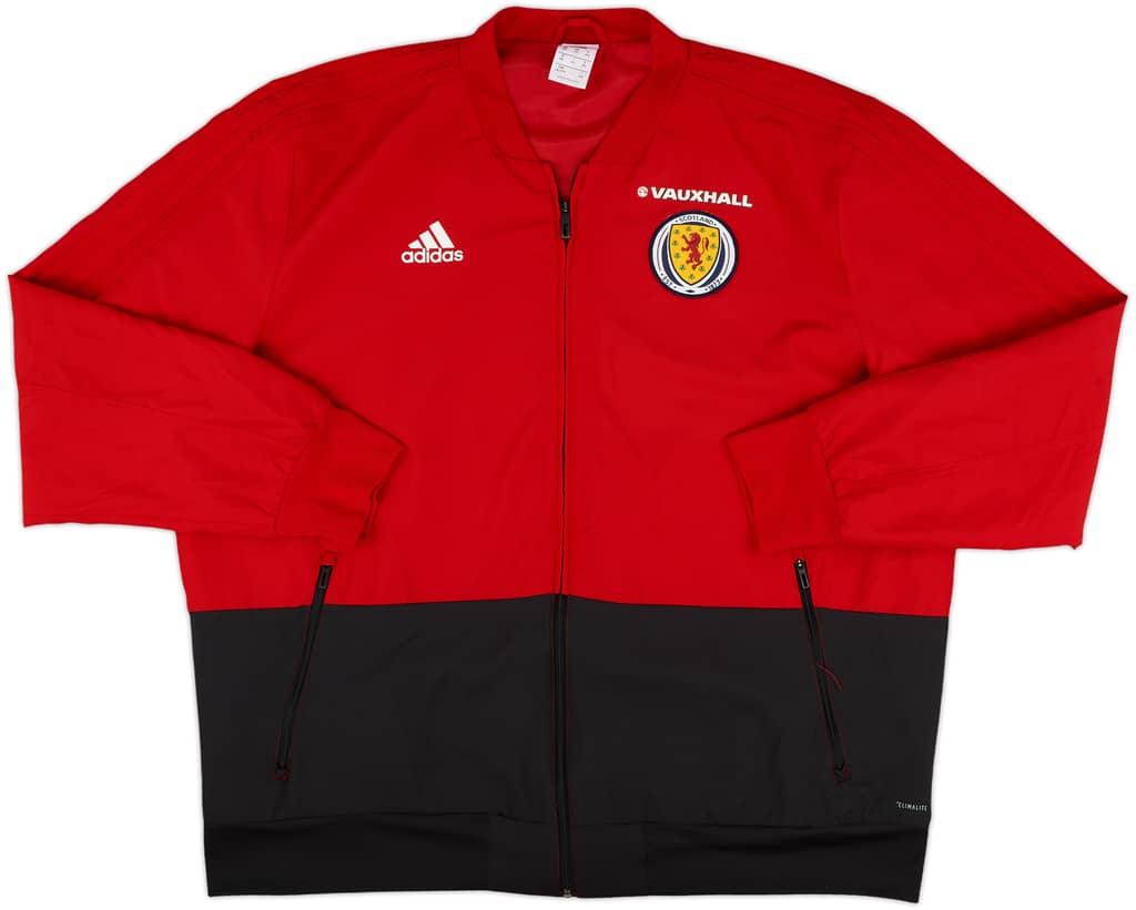 2017-18 Scotland adidas Track Jacket - 10/10 - (XXL)