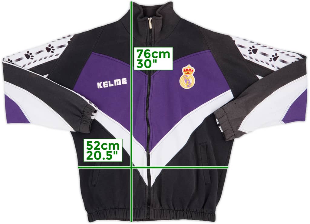 1994-96 Real Madrid Kelme Track Jacket - 6/10 - (XL)