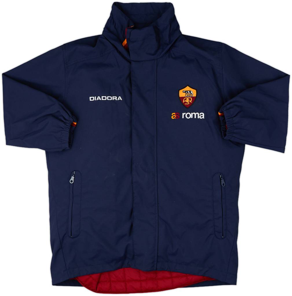 2003-04 Roma Diadora Padded Bench Coat - 3/10 - (S)