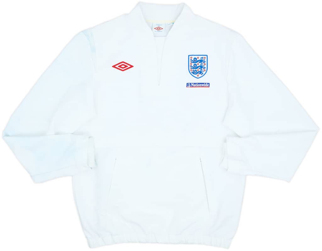 2010-11 England Umbro Drill Top - 8/10 - (M)