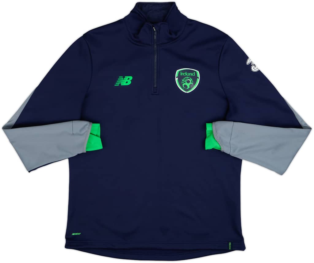 2017-18 Ireland Umbro 1/4 Zip Drill Top - 7/10 - (L)