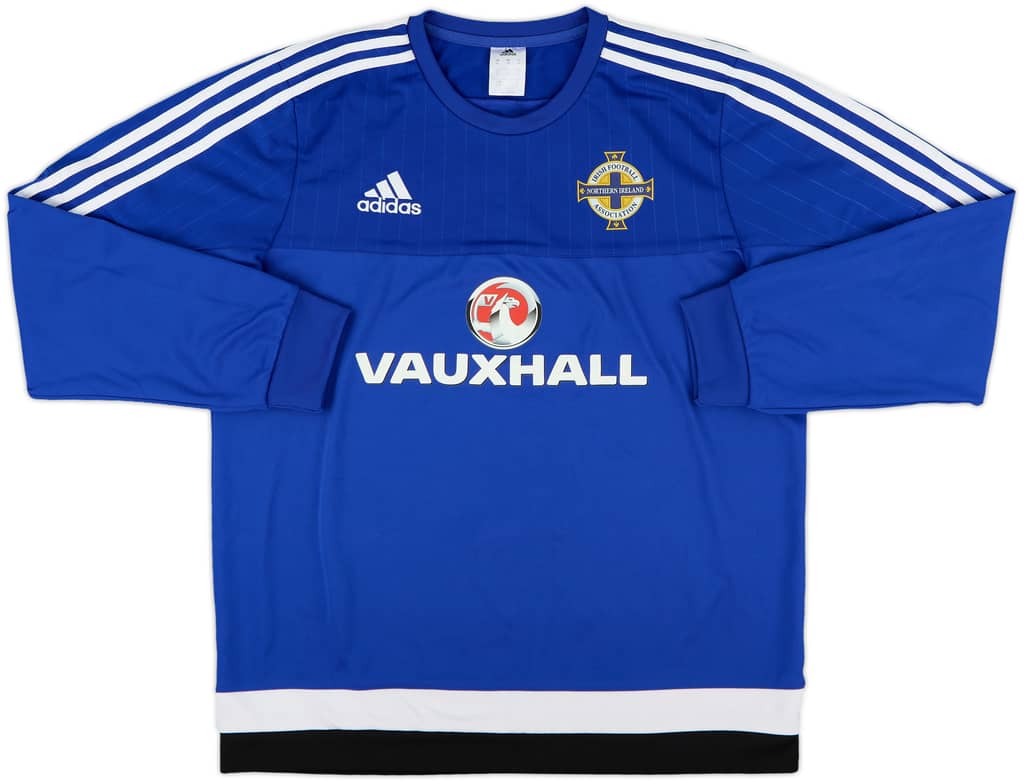 2016-17 Northern Ireland adidas Training Top - 8/10 - (M)