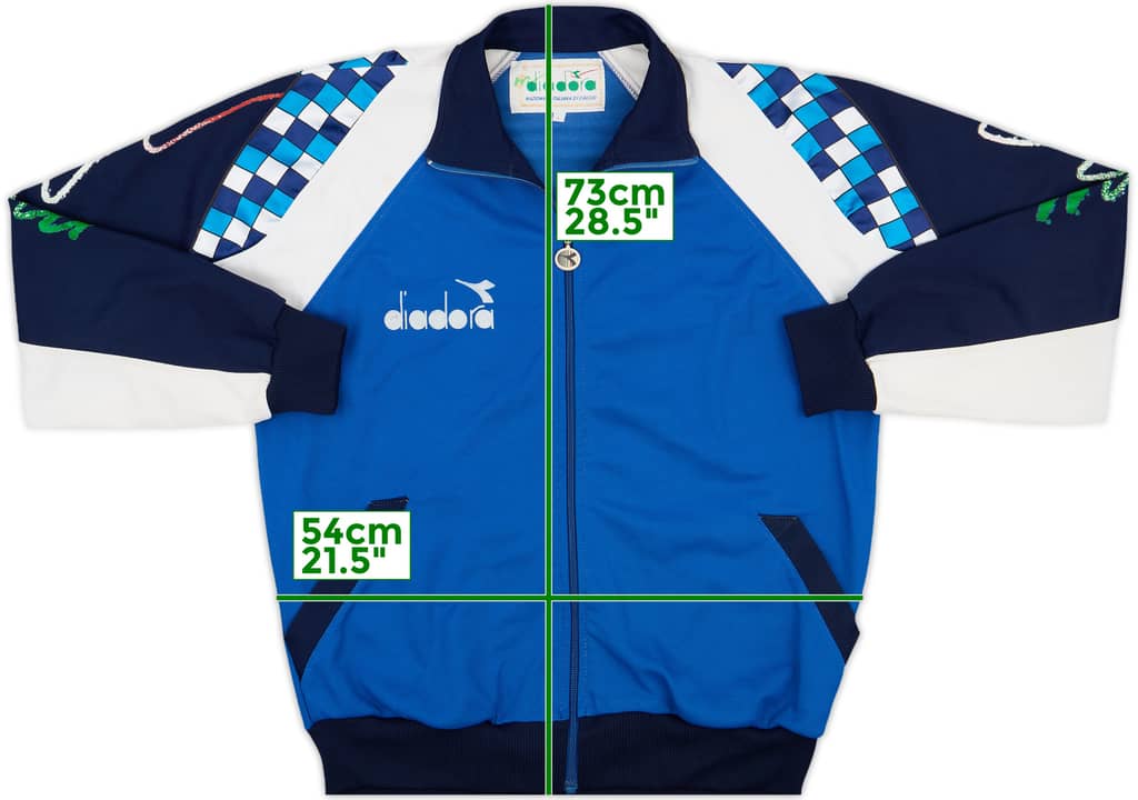 1990 Italy Diadora Track Jacket - 8/10 - (L)