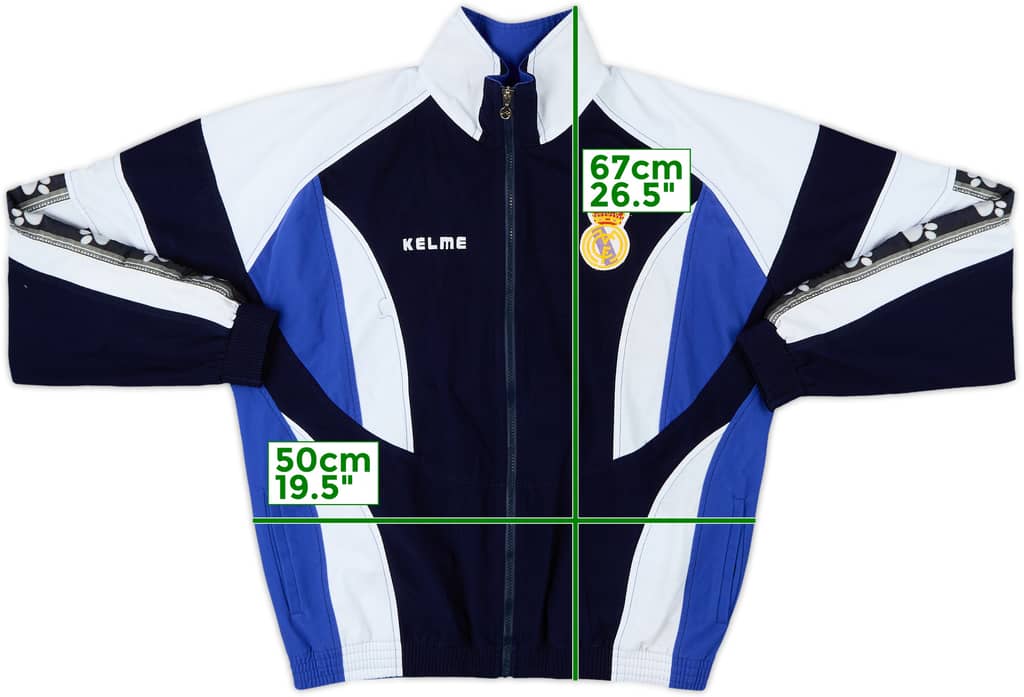 1996-97 Real Madrid Kelme Track Jacket - 8/10 - (M)