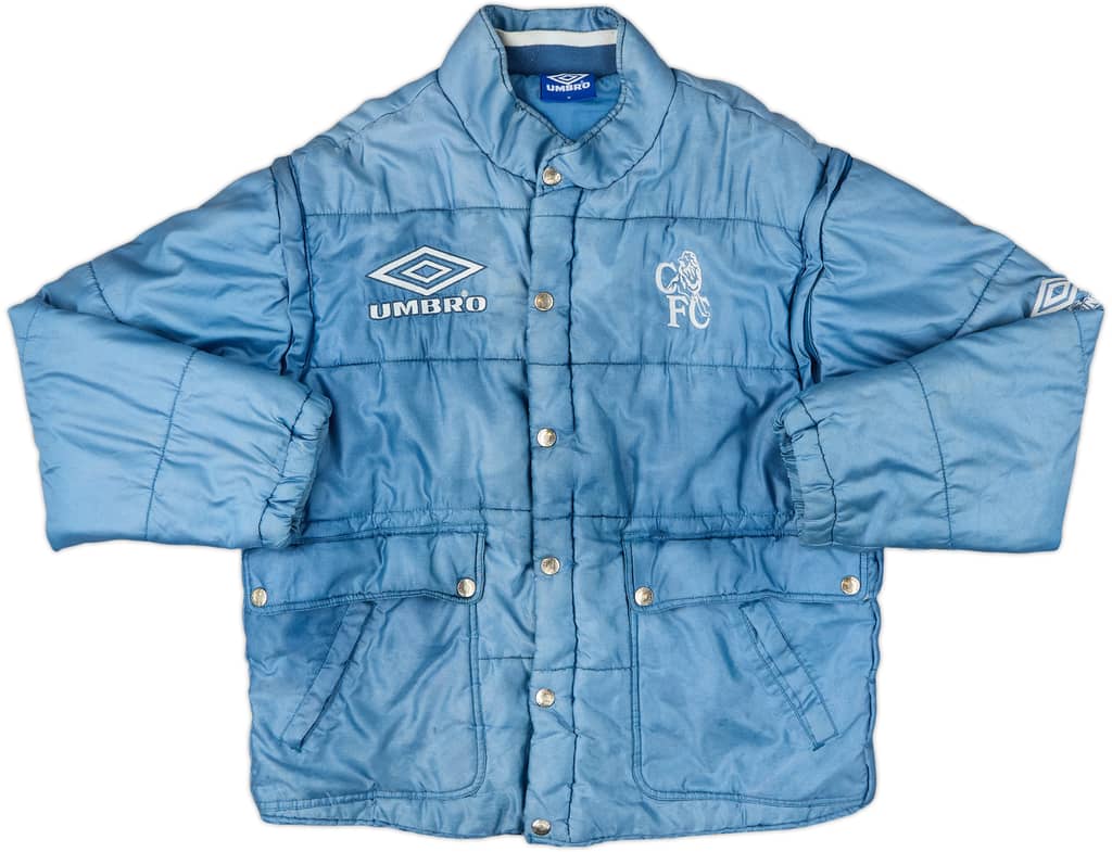 1995-97 Chelsea Umbro Padded Bench Coat - 7/10 - (M)