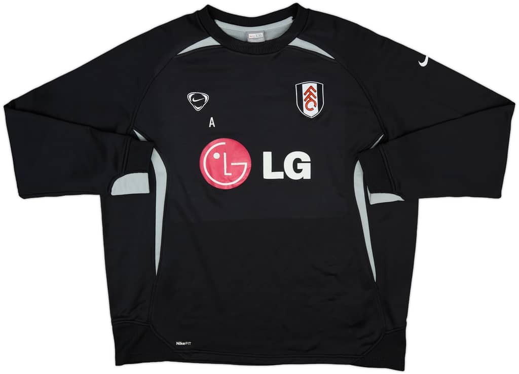 2008-09 Fulham Staff Issue Nike Sweat Top 'A' - 6/10 - (XXL)
