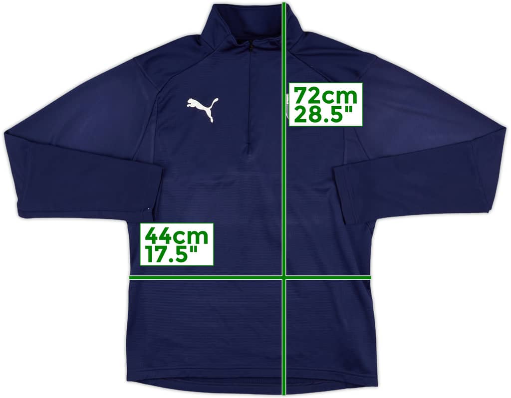 2018-19 West Brom Puma 1/4 Zip Drill Top - 5/10 - (S)
