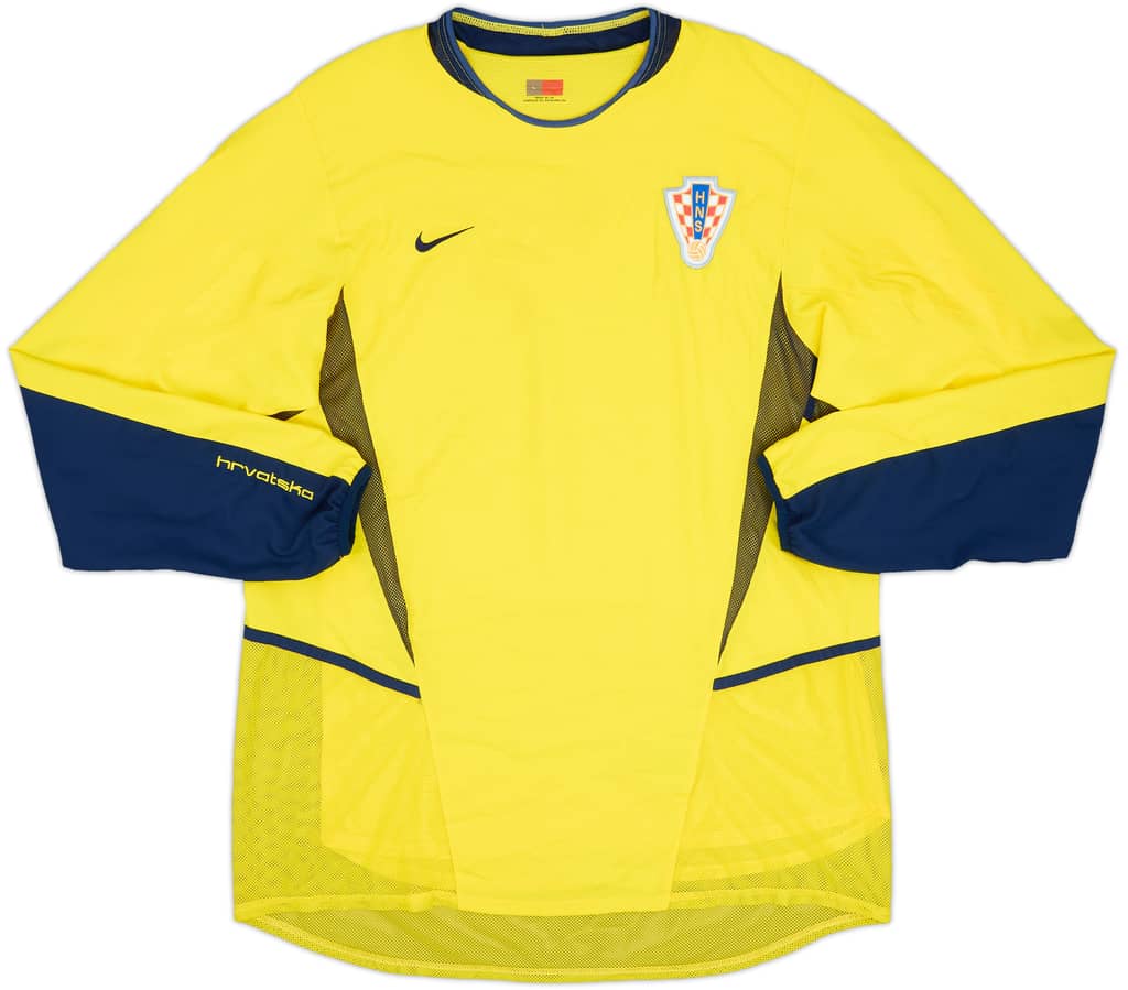 2002-03 Croatia Player Issue GK Shirt - 8/10 - (L)