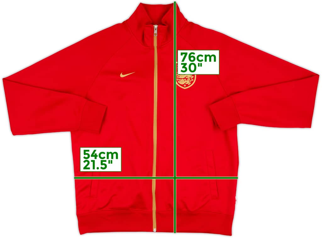 2014-15 England Nike Track Jacket - 9/10 - (L)