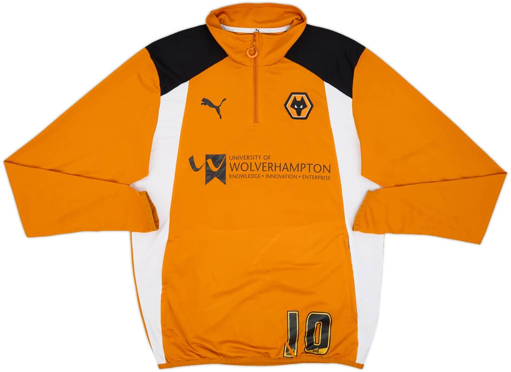 2016-17 Wolves Player Issue Puma 1/4 Zip Drill Top #10 - 7/10 - (L)