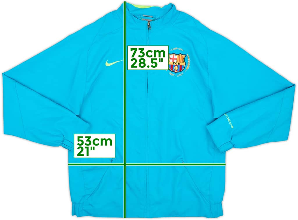 2008-09 Barcelona Nike Track Jacket - 6/10 - (M)