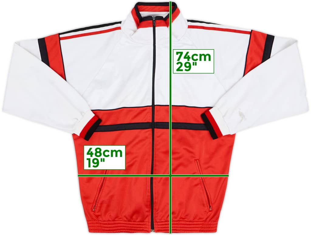 1990-92 AC Milan adidas Track Jacket - 4/10 - (M)