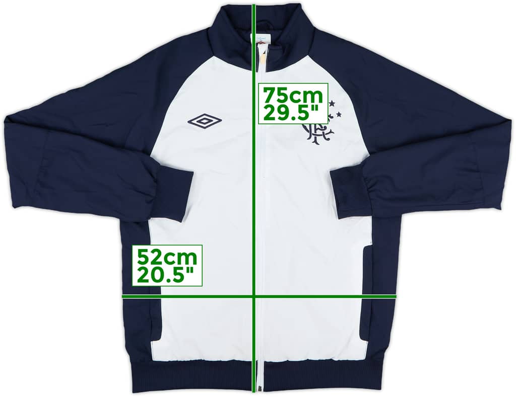 2011-12 Rangers Umbro Track Jacket - 8/10 - (M)
