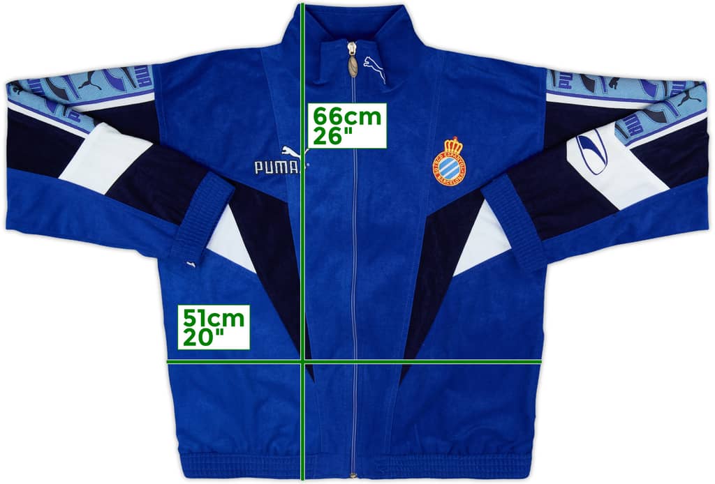 1995-96 Espanyol Puma Track Jacket - 9/10 - (L)