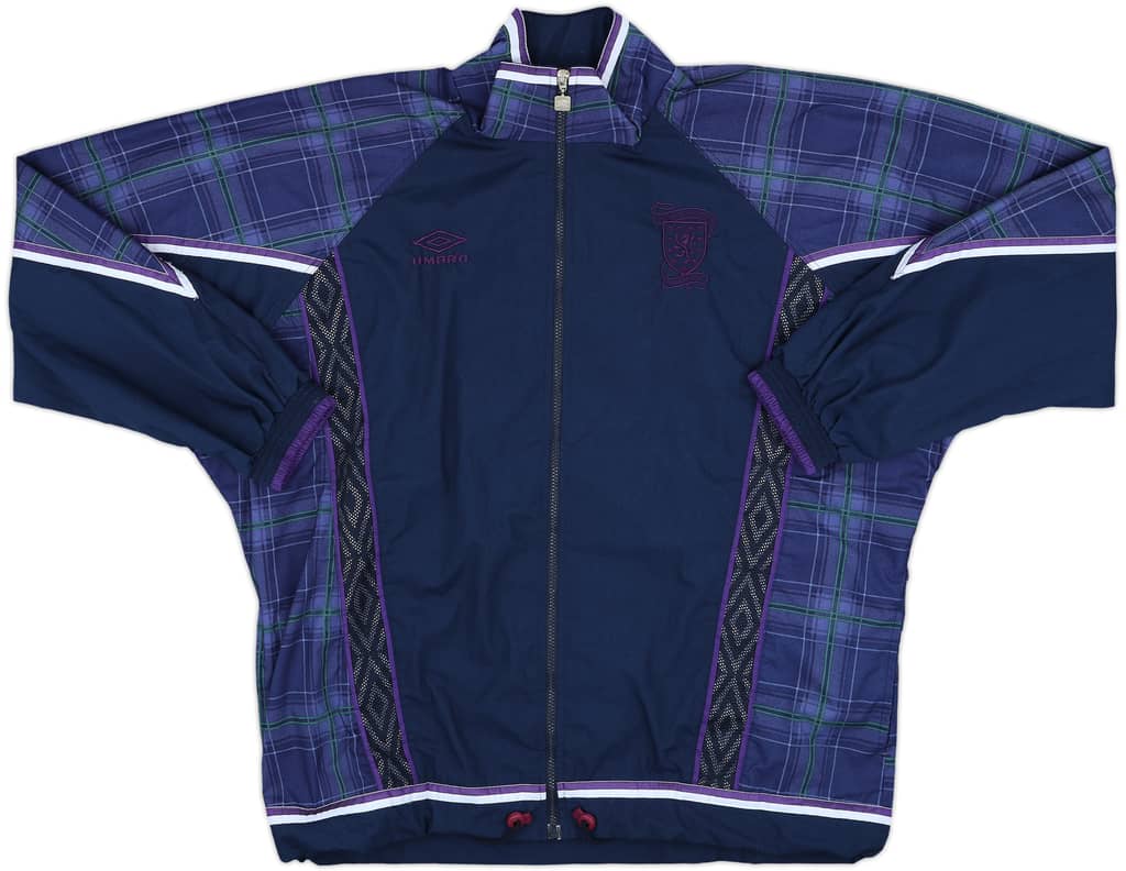 1994-96 Scotland Umbro Track Jacket - 8/10 - (XL)