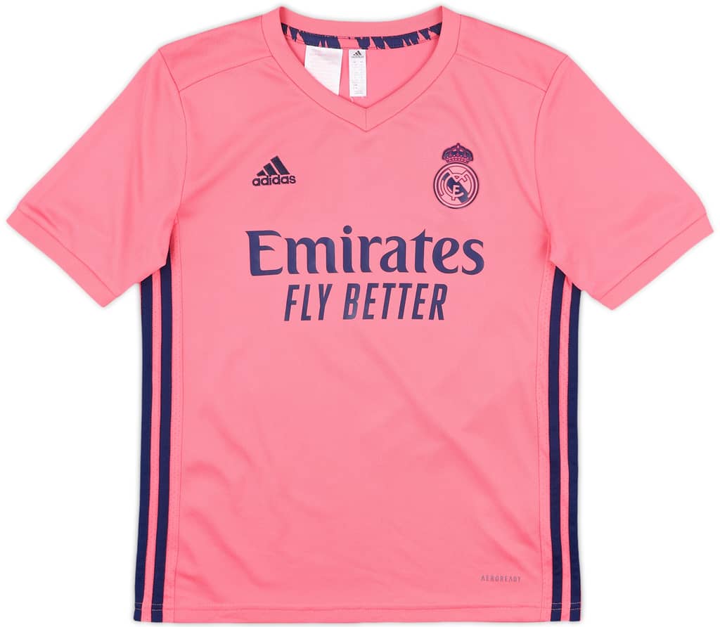2020-21 Real Madrid Away Shirt - 10/10 - (M.Boys)