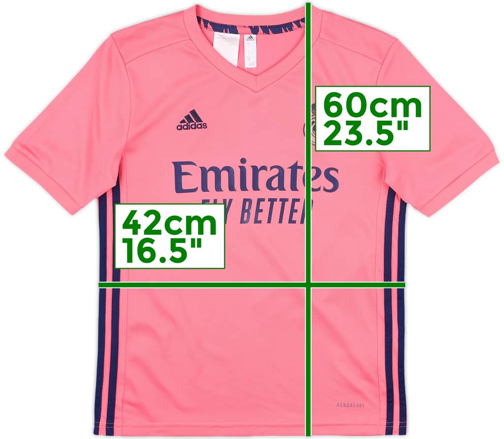 2020-21 Real Madrid Away Shirt - 10/10 - (M.Boys)