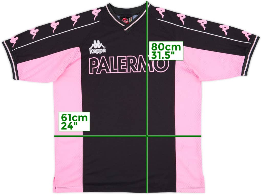 1996-98 Palermo Kappa Training Shirt - 8/10 - (XL)