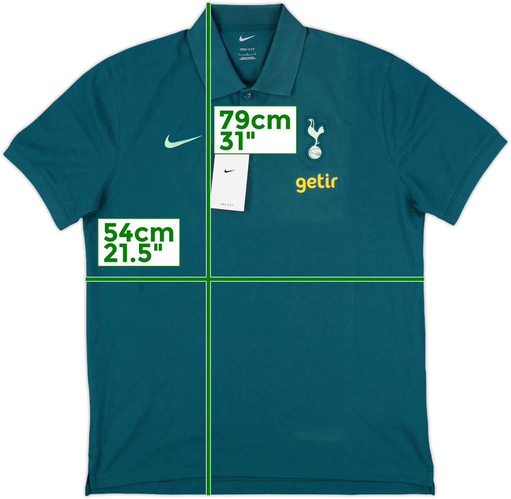2021-22 Tottenham Nike Polo Shirt (L)