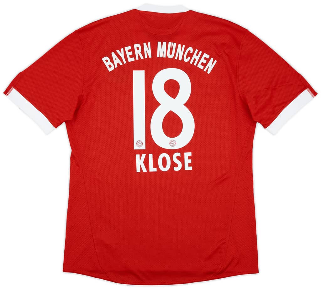 2009-10 Bayern Munich Home Shirt Klose #18