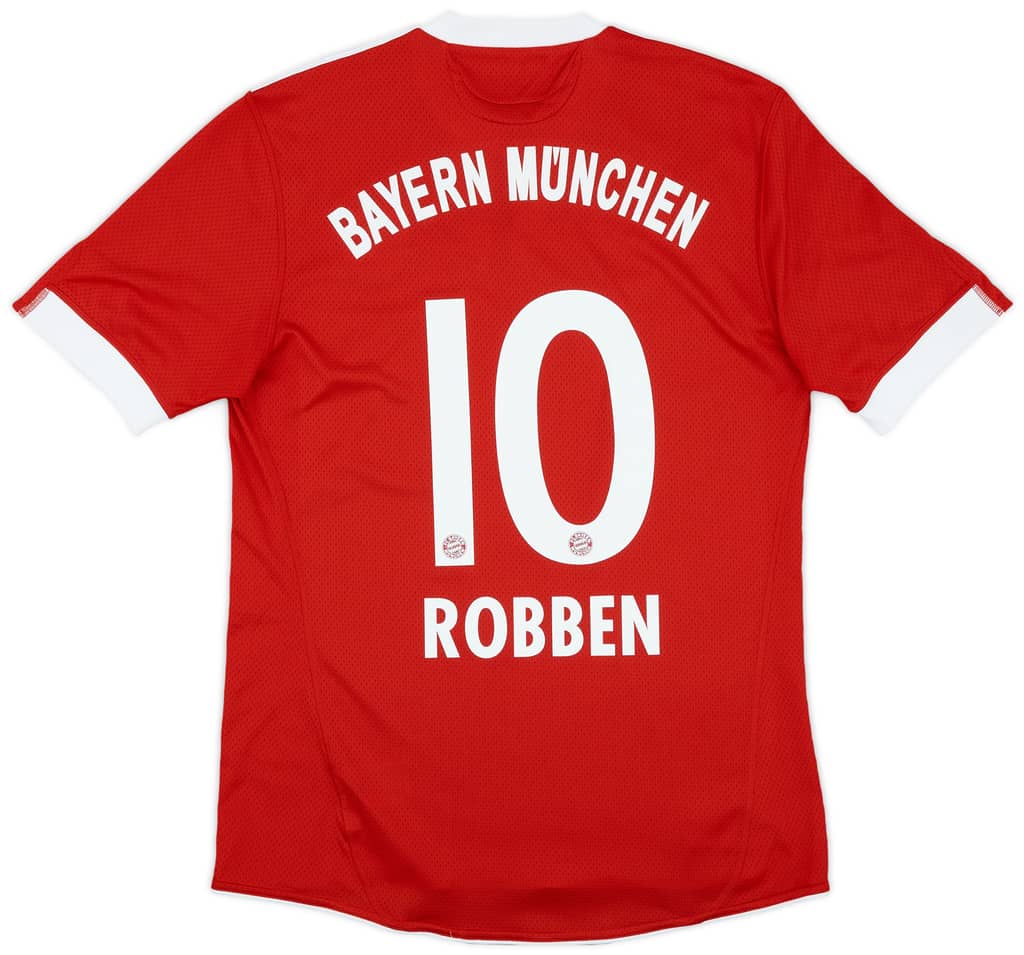 2009-10 Bayern Munich Home Shirt Robben #10 - 6/10 - (S)