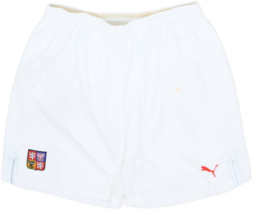 2000-02 Czech Republic Home Shorts - 5/10 - (M)