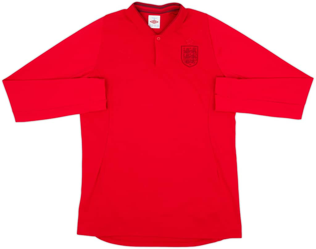 2010-11 England Special Edition Tonal L/S Shirt - 9/10 - (M)