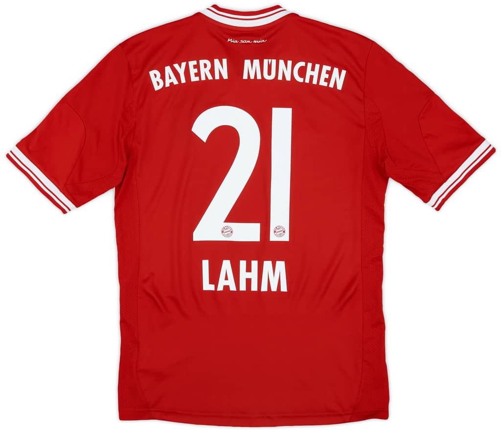 2013-14 Bayern Munich Home Shirt Lahm #21