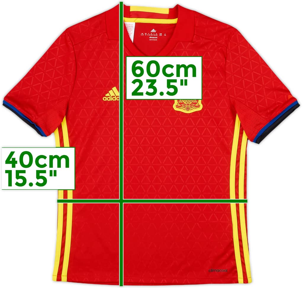 2016-17 Spain Home Shirt - 10/10 - (M.Boys)