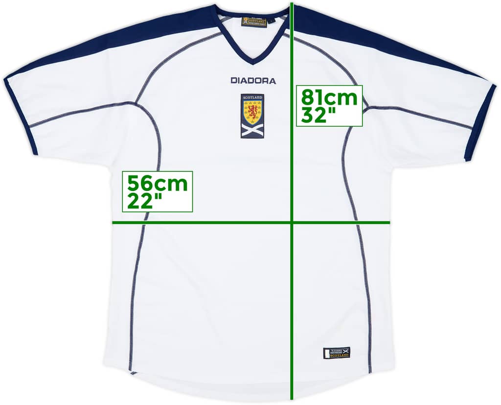 2003-05 Scotland Away Shirt - 8/10 - (L)