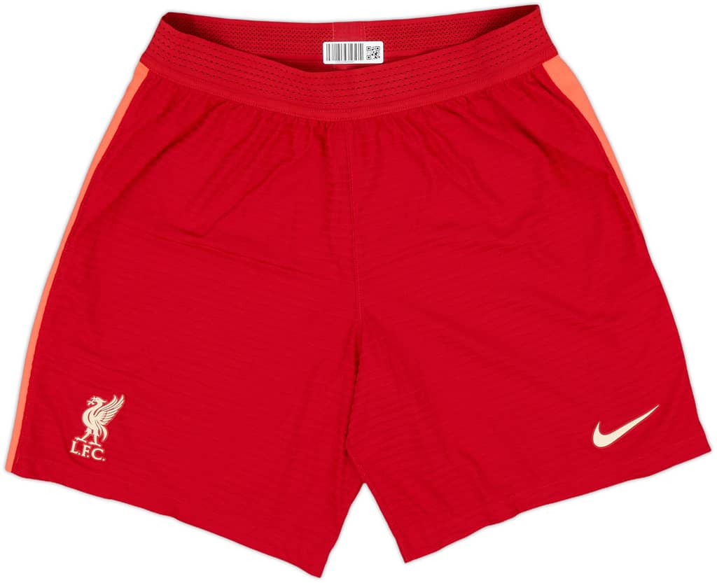 2021-22 Liverpool Authentic Home Shorts - 10/10 - (XL)