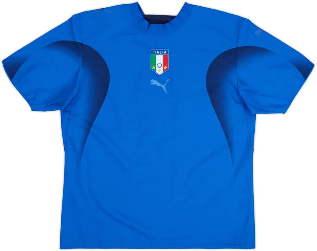 2006 Italy Home Shirt - 4/10 - (L)