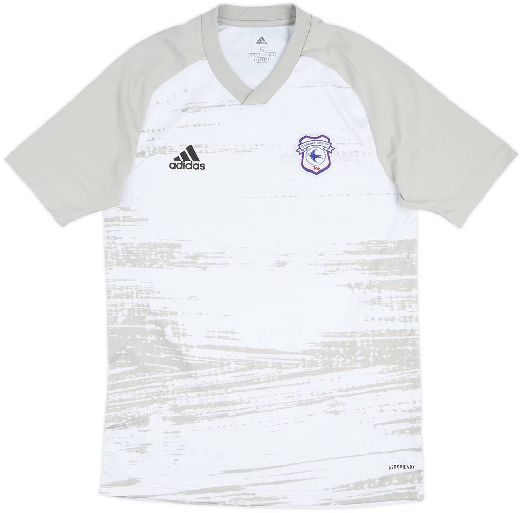 2020-21 Cardiff City adidas Training Shirt - 10/10 - (S)