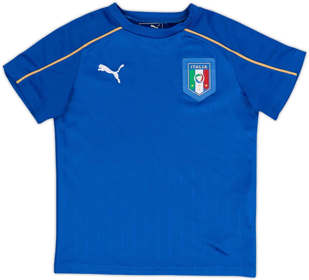 2016-17 Italy Home Shirt - 7/10 - (5-6 Years)