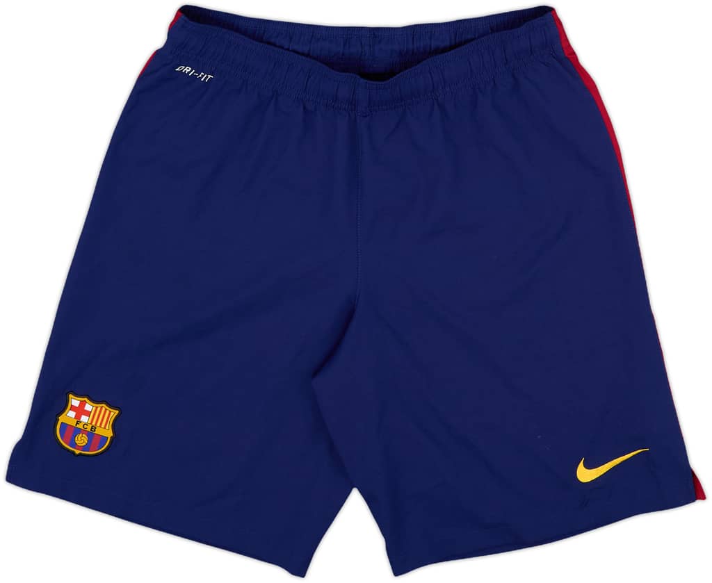 2014-15 Barcelona Home Shorts - 8/10 - (M)